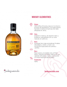 GLEN ROTHERS 12 AÑOS 70cl. 40º 2