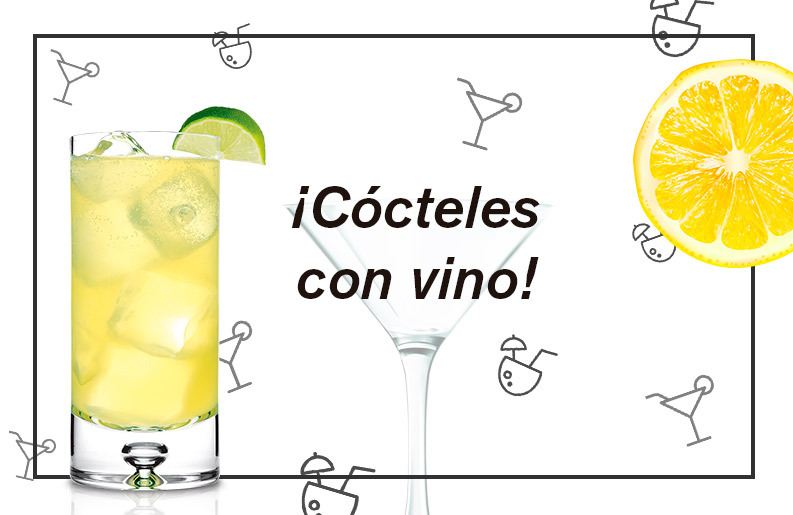 CÓCTELES, TAMBIÉN CON VINO