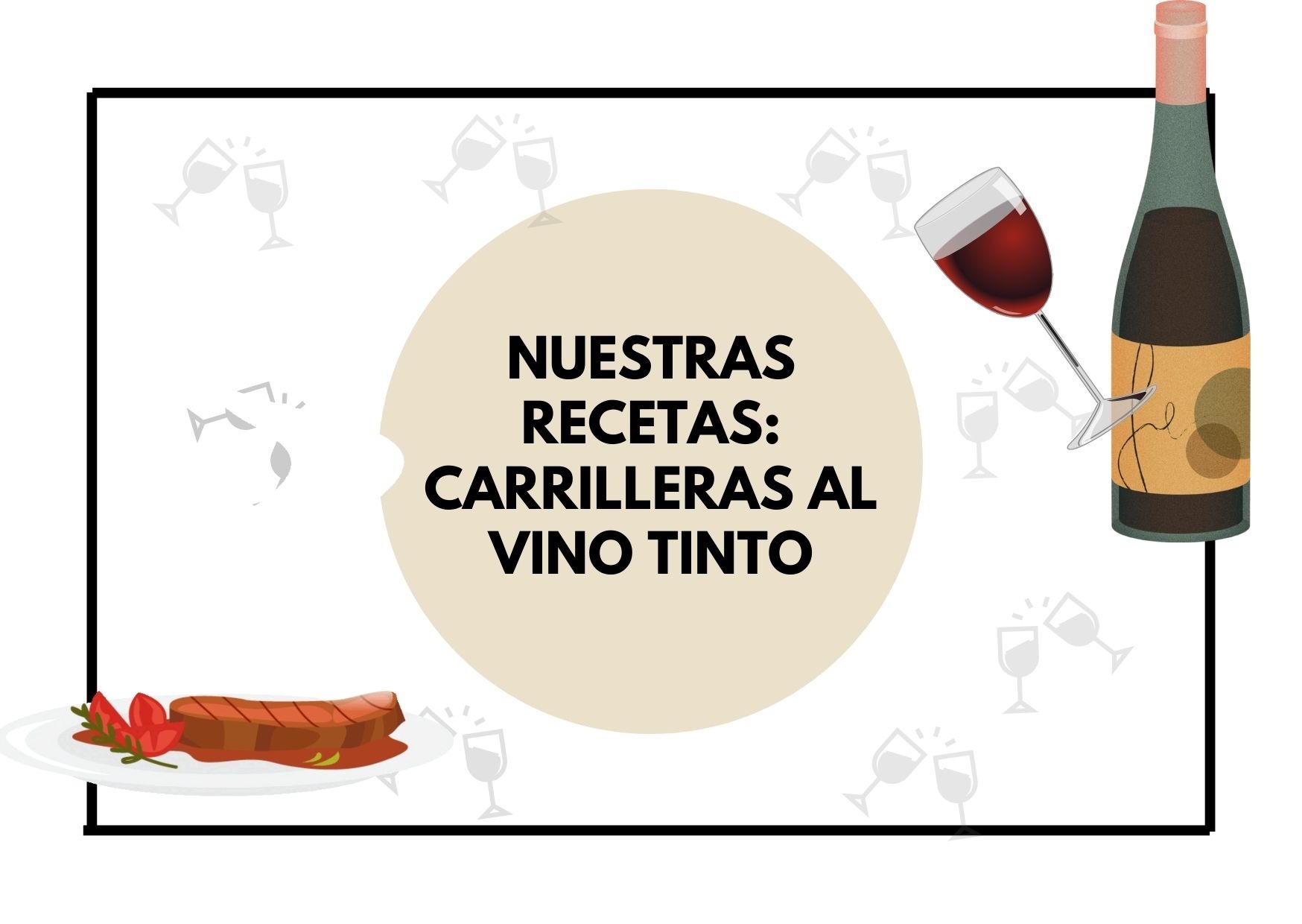 Nuestras recetas con vino: carrilleras al vino tinto 